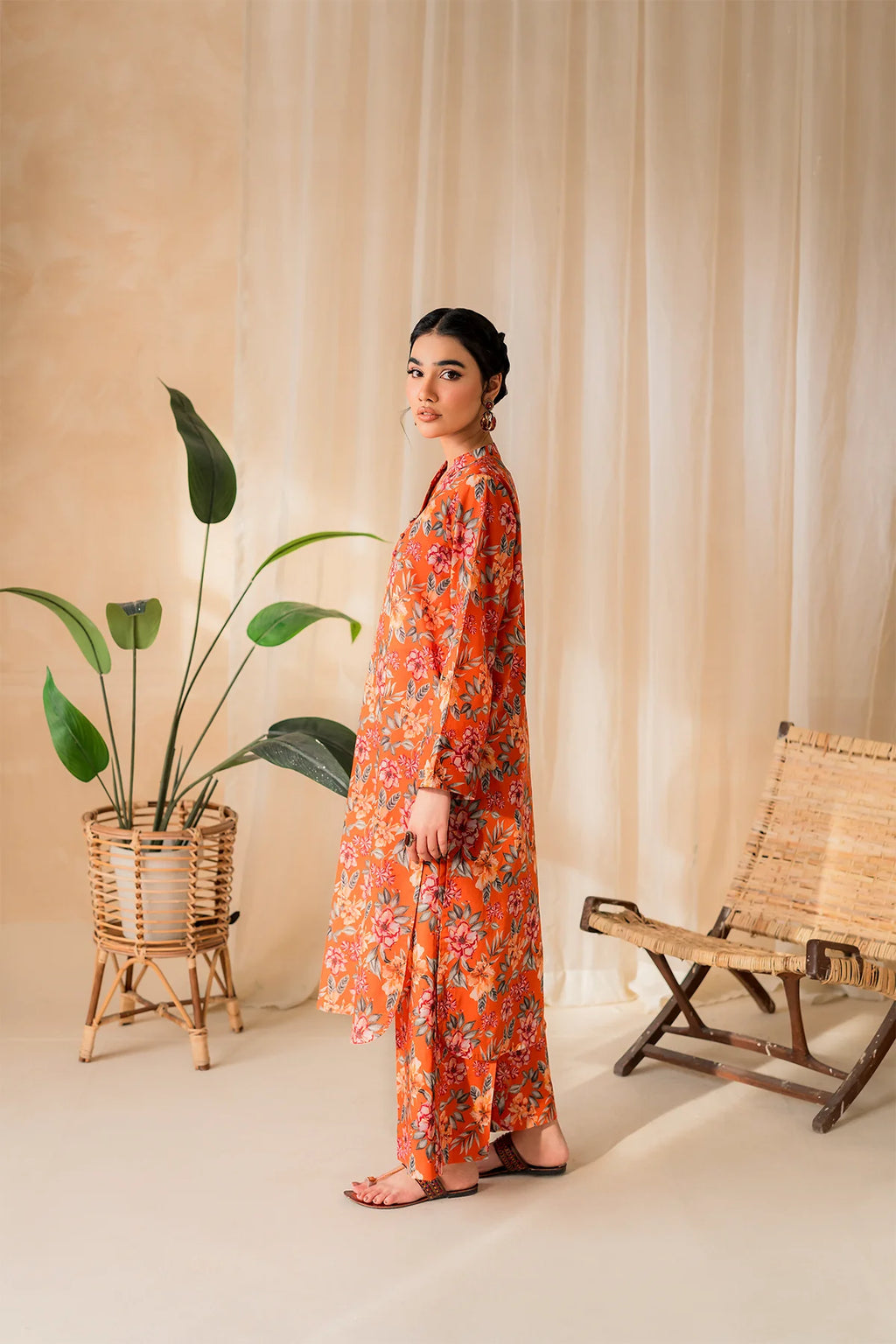 2PC-STITCHED lawan printed