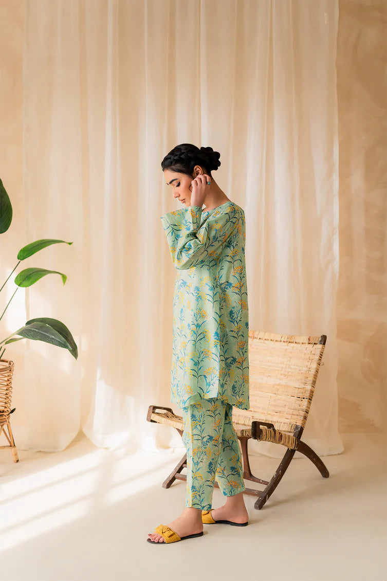 green Lawn 2 Piece Suit