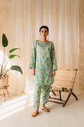 green Lawn 2 Piece Suit