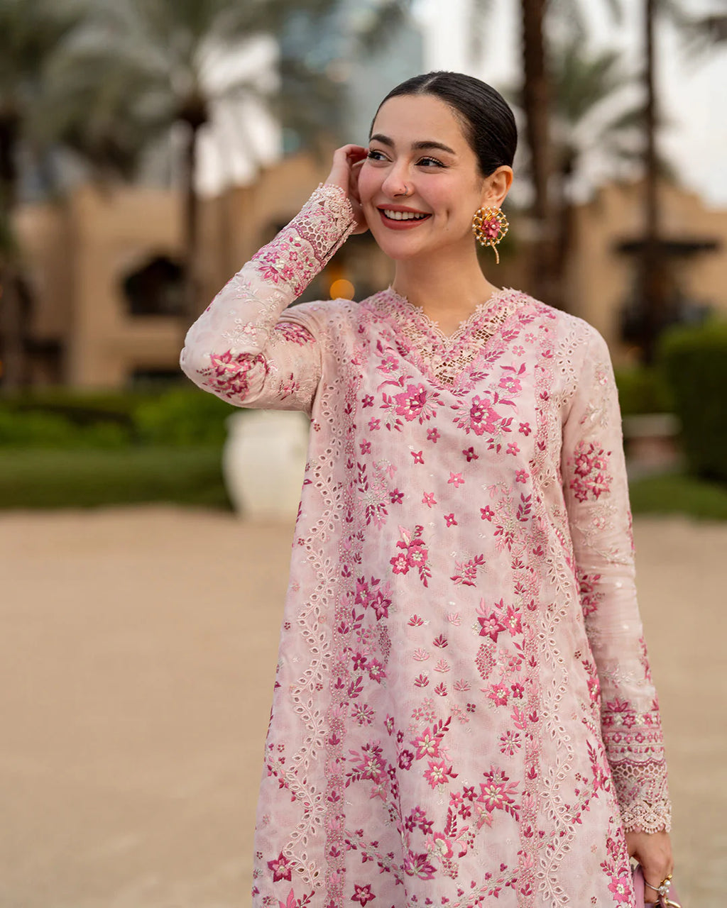 Lamija 3PC Embroidered Lawn
