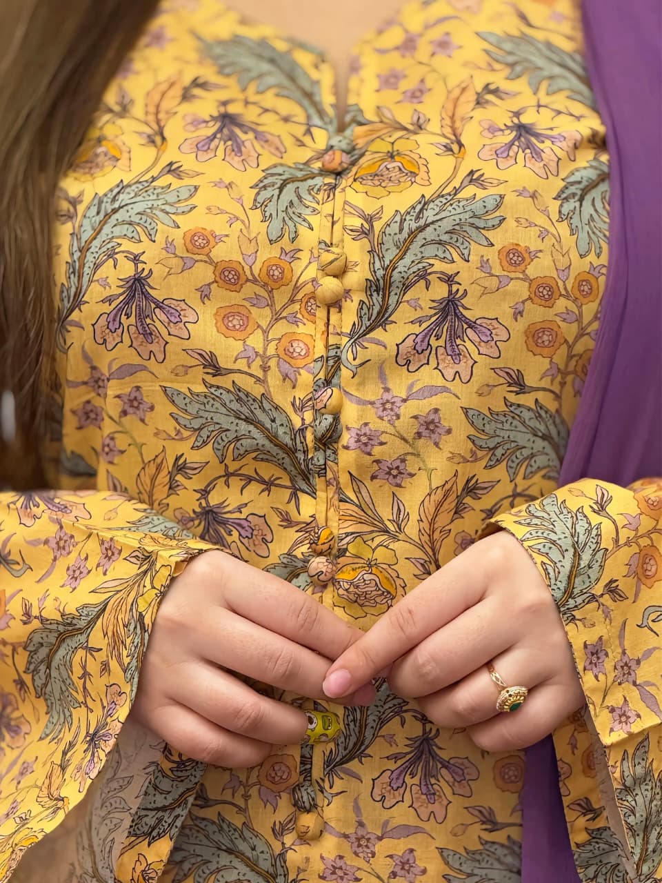 3 Piece - Lawn Printed Dress